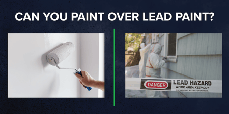 Can you paint over lead paint?